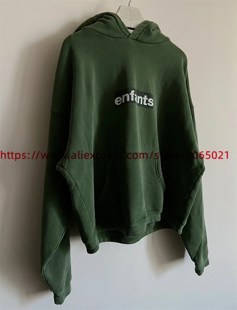 Green Enfants Riches Deprimes ERD Hoodies Men Women High Quality Pullover