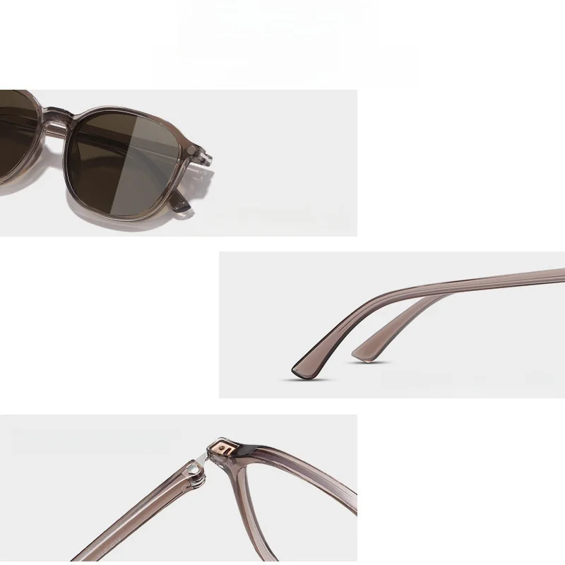 Ultra-light 3-in-1 Magnetic Glasses Frame TR90 Men And Women Set Polarized Sunglasses Optical Prescription Glasses Frame 27002