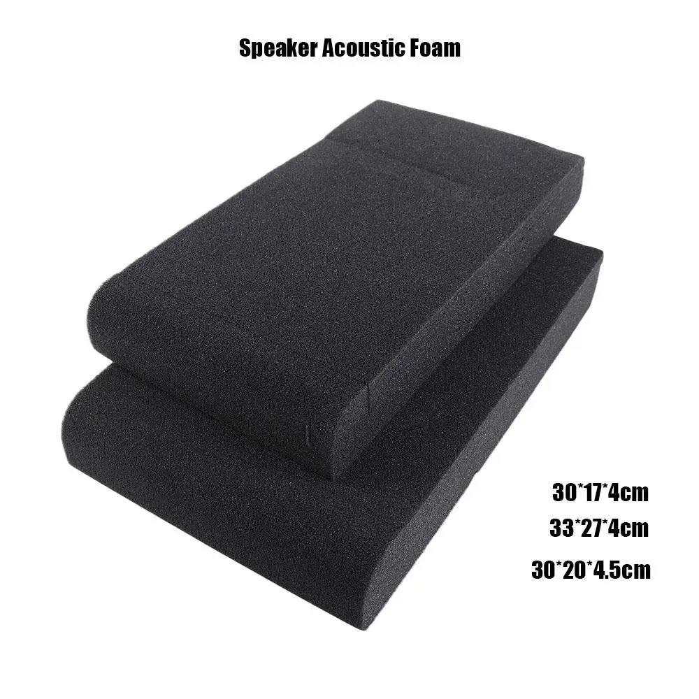 Isolation Pads Speakers Isolation Panels Speaker Acoustic Foam Speakers Sponge Speakers Isolation Pads Studio Monitor Pads