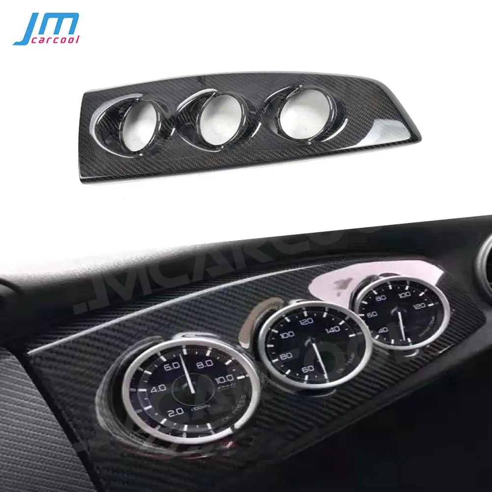 

Carbon Fiber Material Instrument Decoration Panel Car Sticker Accessorise For Toyota BRZ FT86 GT86 FRS LHD