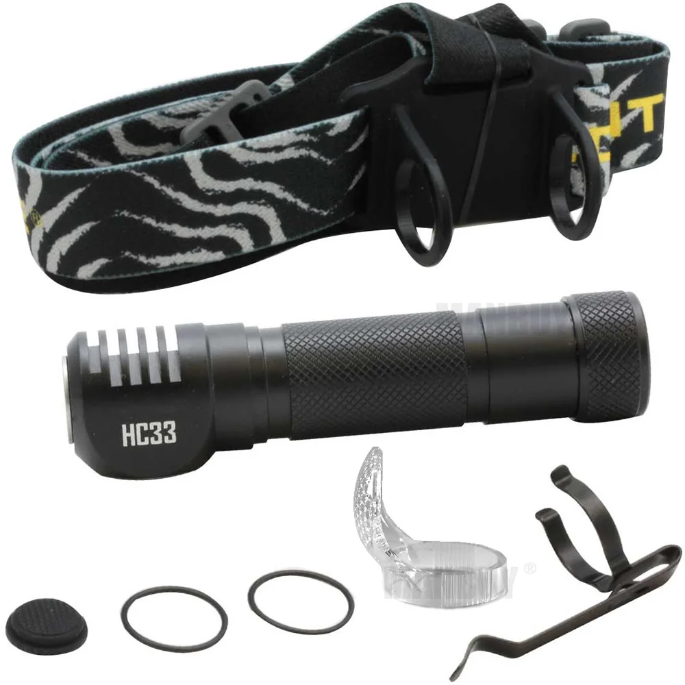 NITECORE HC33 Headlamp With Diffuser Cold White 1800LM CREE XHP35 HD LED Headlight Waterproof Torch Camping Travel Wholesale