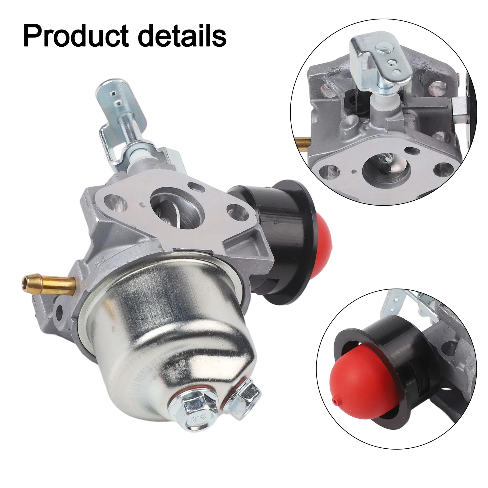 For 1P56F Engine Carburetor Replacement Kit for Lawn Mower Featuring Metal Components for and Consistent Use For
