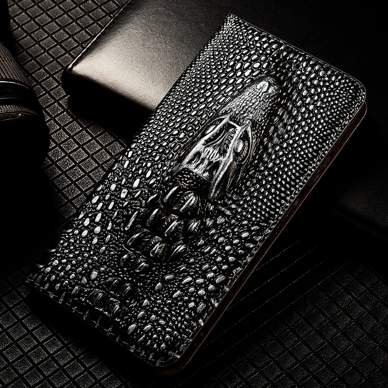 

Real Leather Phone Case For OPPO K9 K9S K9X K7 K7x K5 K3 K1 Luxury Wallet Flip Cover