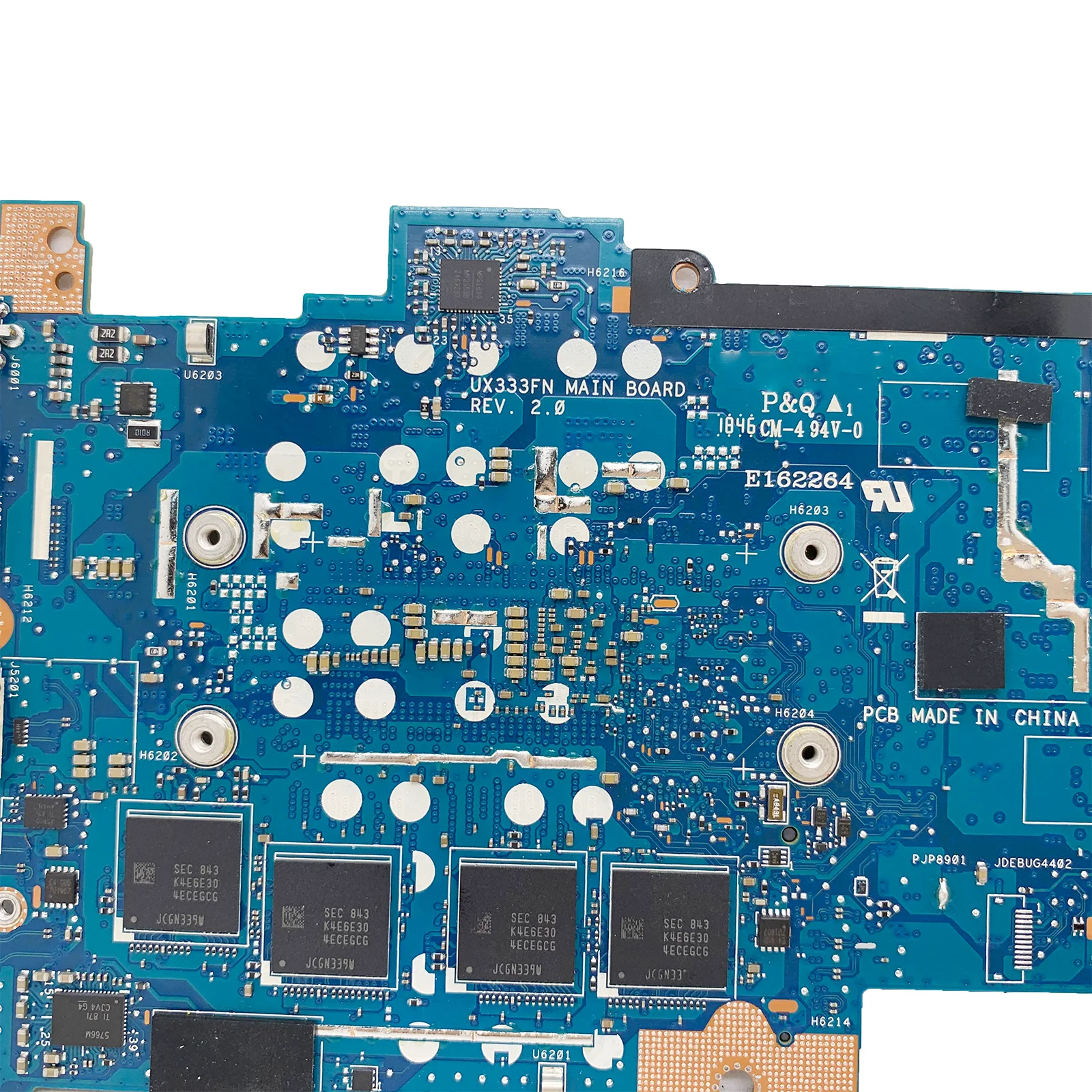 Mainboard UX333FA untuk Laptop ASUS Rx333mencintaimu UX333FN BX333FLC RX333FN RX333FLC RX333FA UX333FLC BX333FN Bx333fa BX333F Motherboad