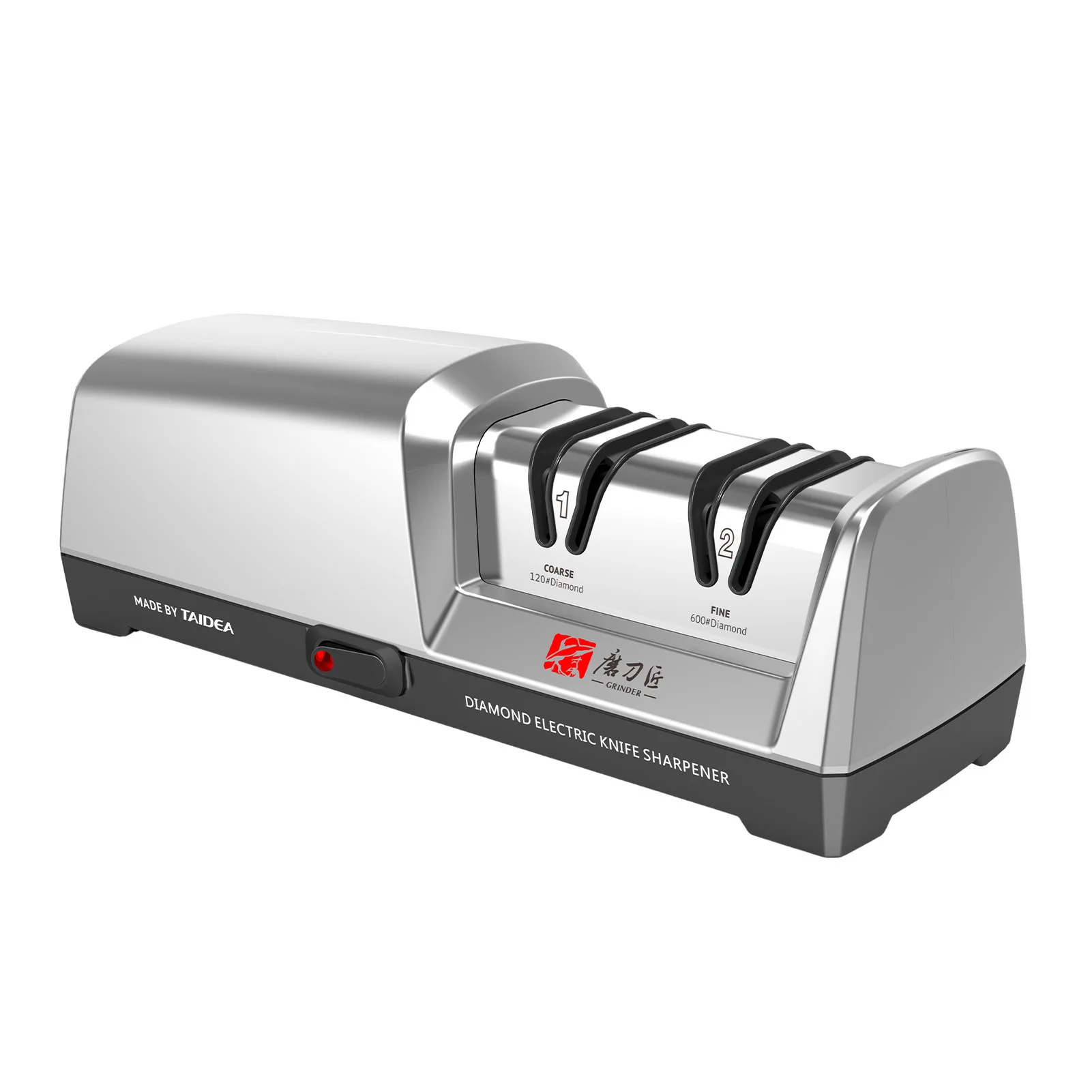 

TG2302 Электрическая точилка для ножей 15 и 20 градусов 3-ступенчатая система Точилка для ножей из нержавеющей стали для кухонных ножей с быстрой системой S