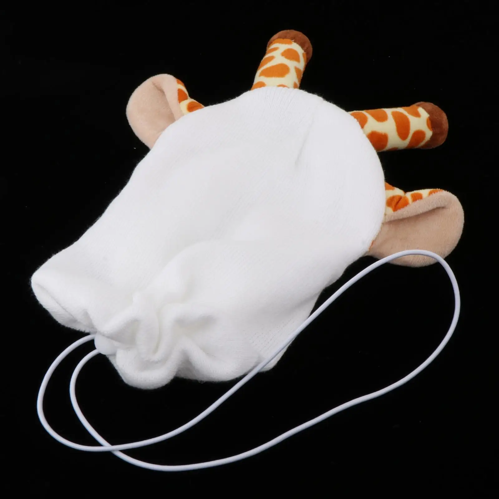 Universal Soft Knitted Ski Helmet Covers Windproof Decorative Protector for Snowboarding Creative Cartoon Doll Style Fits Most