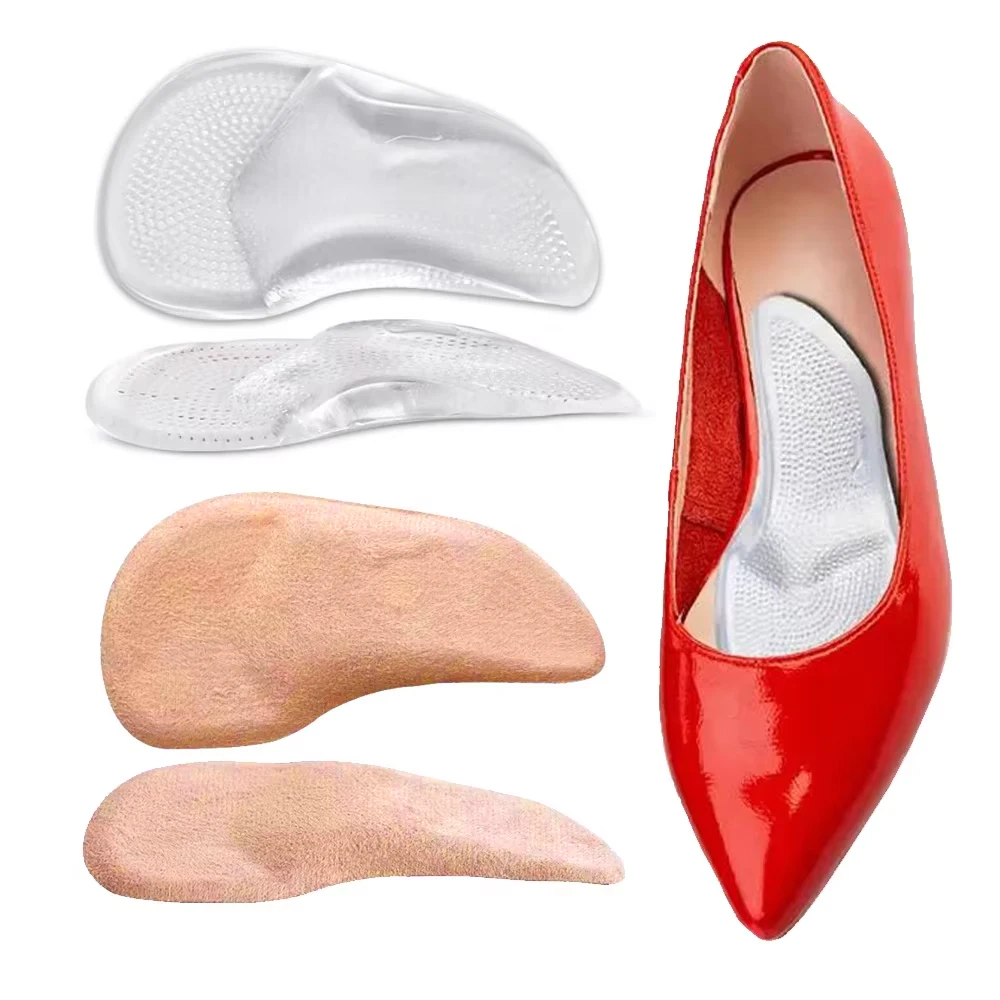 Silikon-Fußgewölbestützen für Schuhe, Damen-Sandalen, Plattfüße, orthopädische Einlagen für Herren, Plantarfasziitis-Linderung, Schuheinlagen – Detail 7