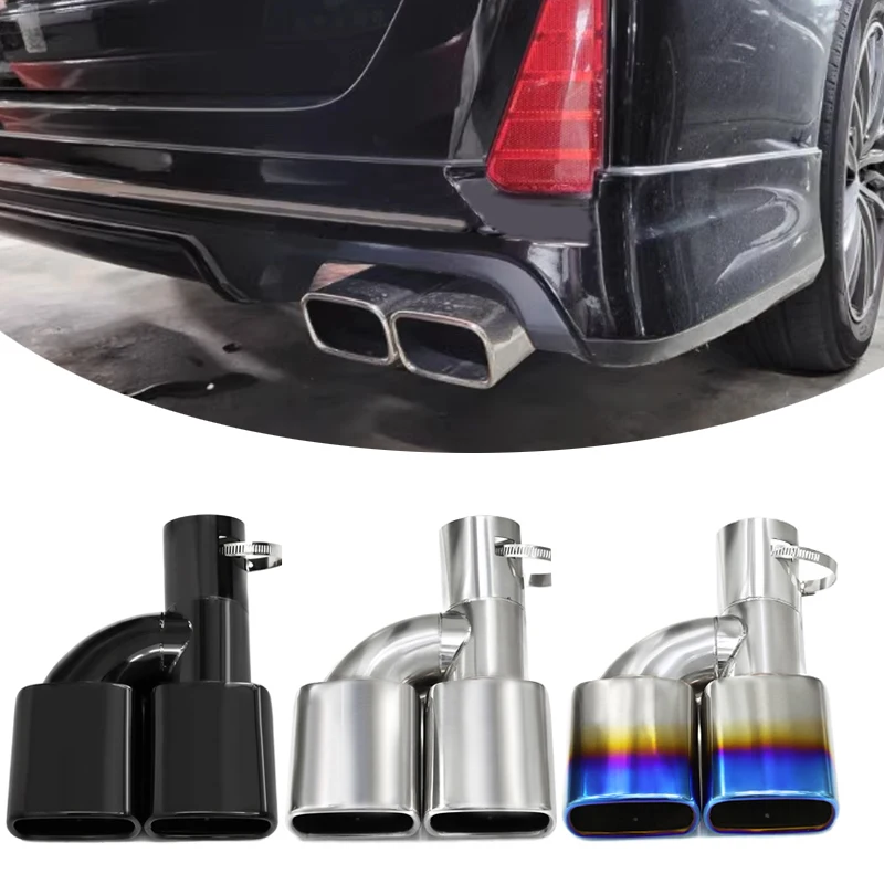 Car Accessories Tailpipe Exhaust Muffler Tip For Toyota Noah Voxy Esquire 80 Retroftting Tailpipe Conversionpipe Conversion