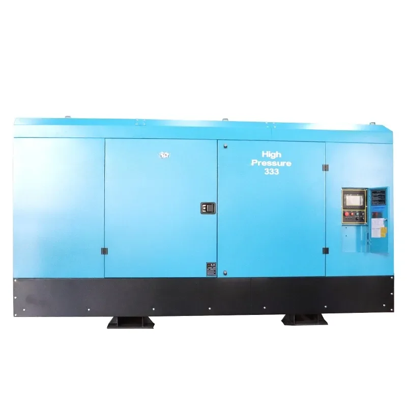 Diesel Screw Air Compressor 23 Cubic 23kg Adjustable Conversion 25 Cubic 18kg Flexible Variable