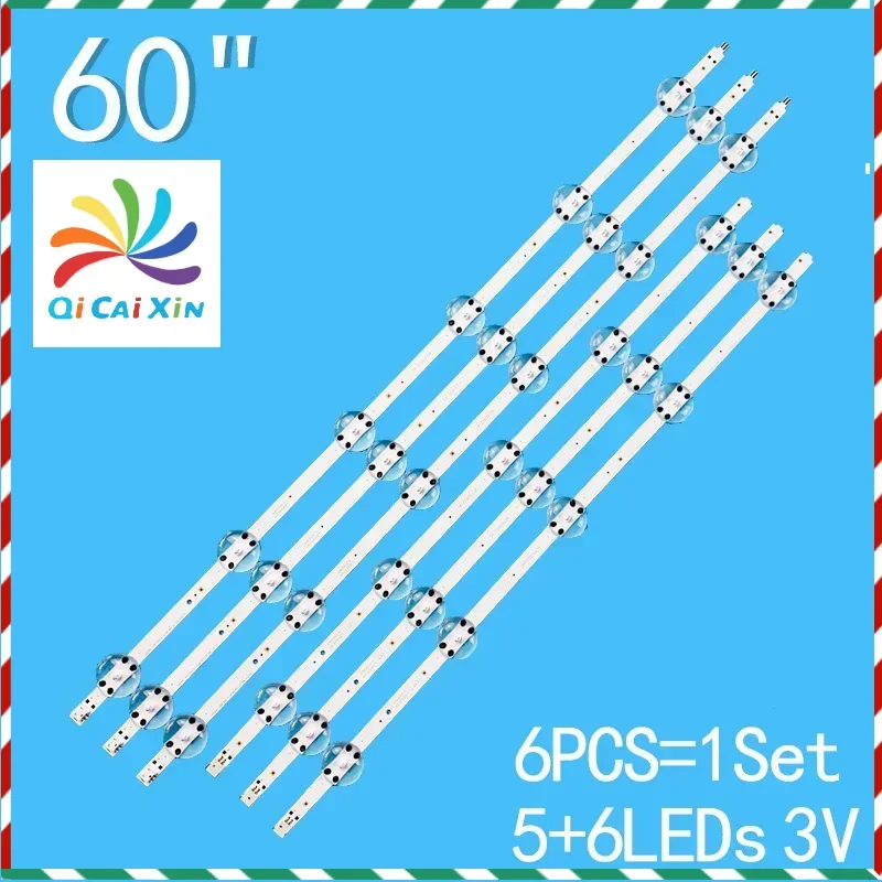 

LED Backlight Strips 11LED 3V For 55GUB8965 55GUB8962 55GCU7900 WCL60602-AC L4_CLA_WCL_E5_FAM_R6 L5 LM41-00656A 00655A