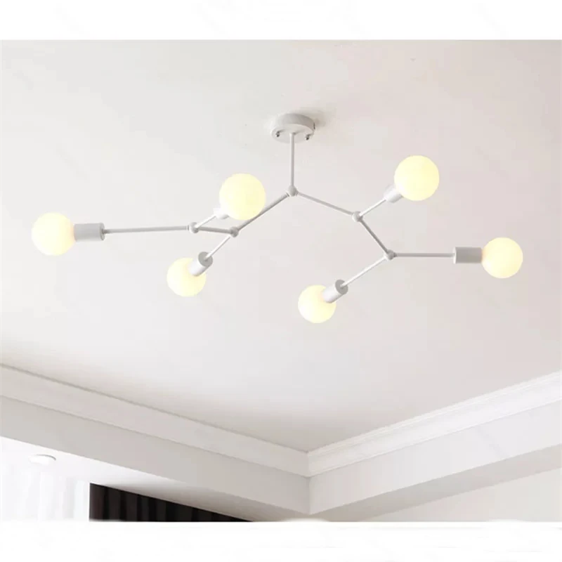 Bedroom Chandeliers led light for room multi heads Chandelier lighting adornos para casa decoracion sala moderna Bulb ceiling