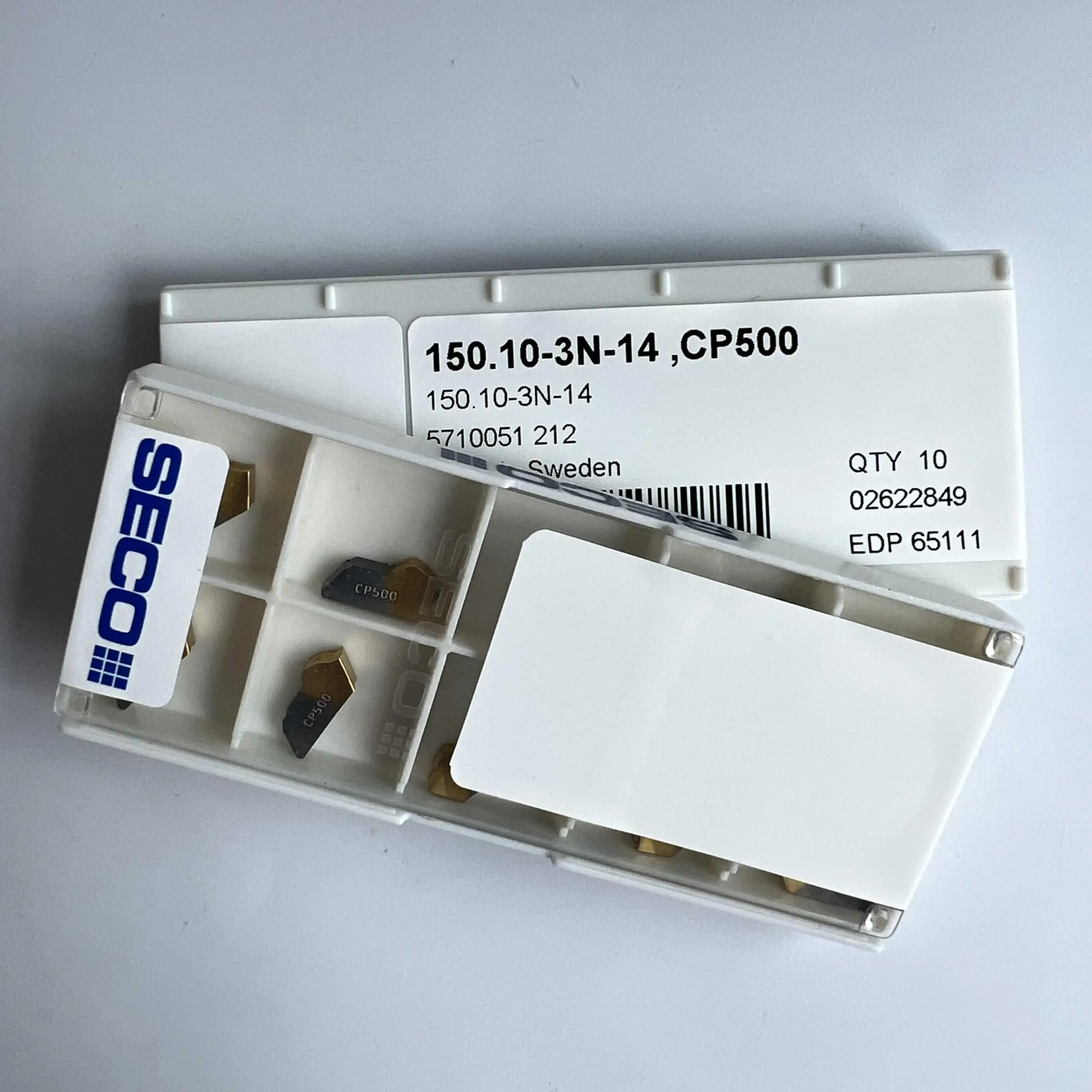 150.10-3N-14 CP500 /Original echte CNC-Legierungsklinge 10 Stück