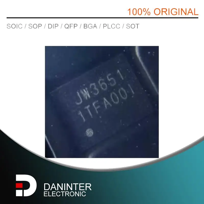10Pcs/LOT  New JW3651QFNE JW3651  JMSL0302AU-13 JMSL0302AU L0302A DFN3.3 LAN8720AI-CP-TR LAN8720AI LAN8720A-I 8720AI  QFN-24