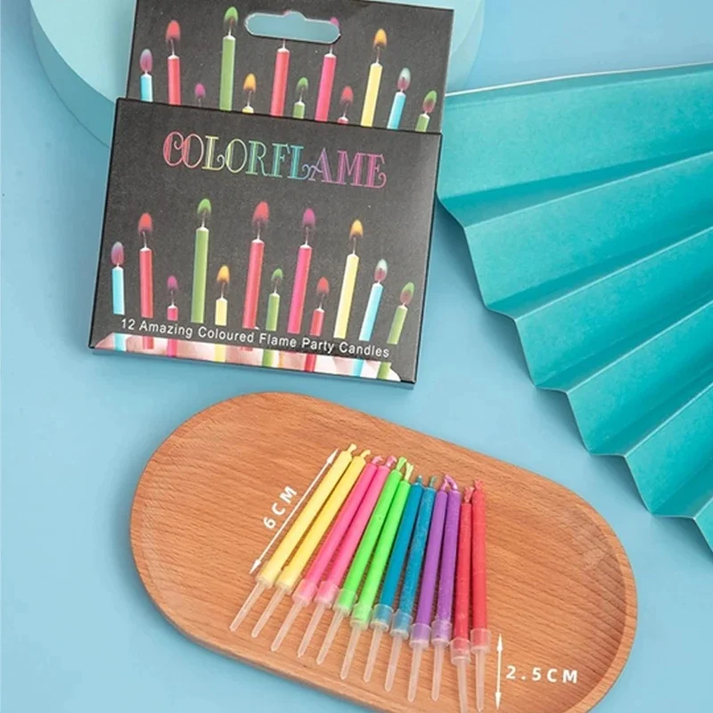 1/3/5box Birthday Cake Candles Happy Birthday Candles Colorful Candle Candles Are Suitable For Various Celebration Activities