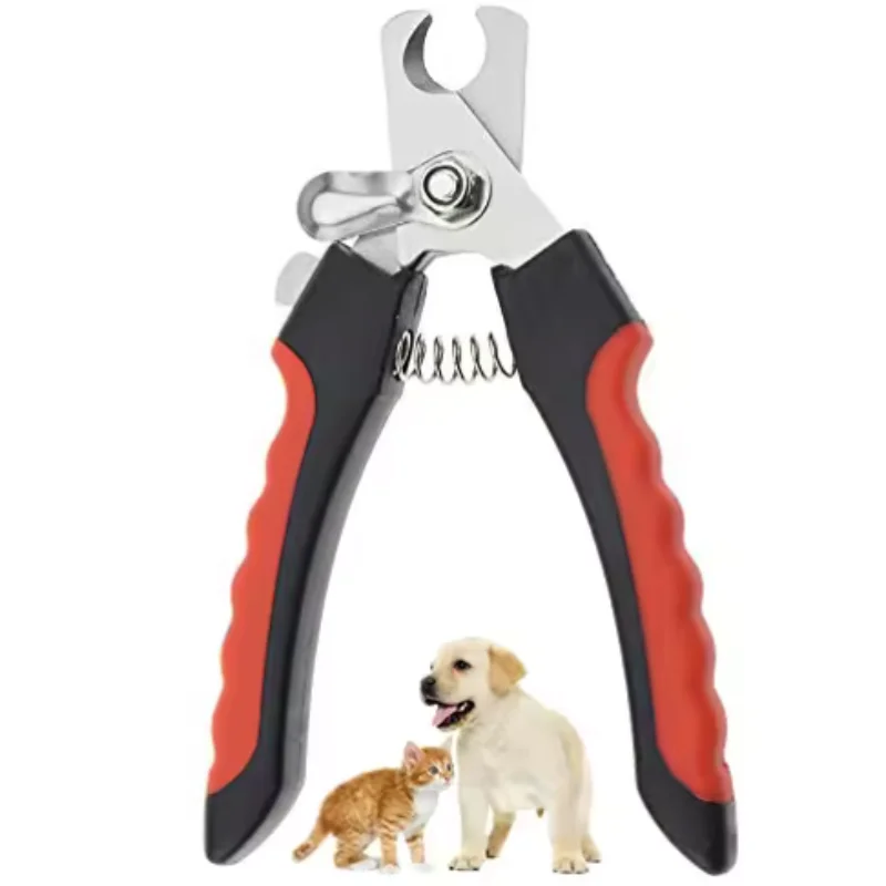 Professional Pet Nail Clippers for Dogs Cats with Safety Guard Stainless Steel Scissors Nail Pliers for Pet Claw Care Grooming - view 3