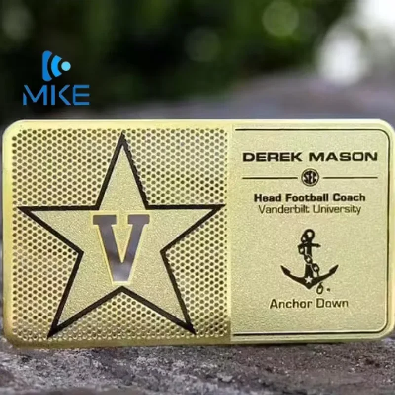 

Деловая печать стальных металлических карточек