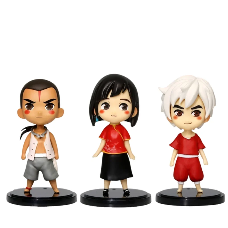 Ozdoba w stylu chińskim anime, duża ryba Haitang Kun w wersji Q, ręcznie robiona, wykwintna figurka kolekcjonerska, zabawka.