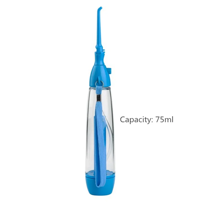 HIM-5X Oral Irrigator Clean The Mouth Wash Your Tooth Water Irrigation Manual Water  Flosser No Electricity Abs
