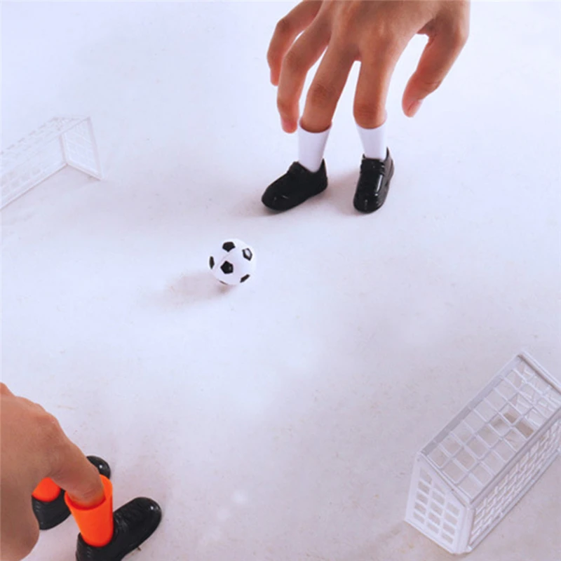 

Ideal Party Finger Soccer Match Toy Funny Finger Toy Game Sets With Two Goals Fun Gadgets Novelty Toys For Children