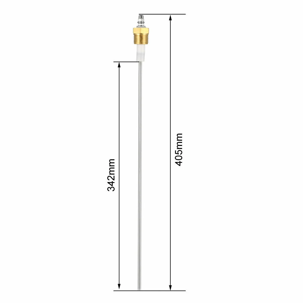 G1/2" Water Level Pin Liquid Indicator Electrode Probe 4.4x342mm F Steam Boiler Steam Boiler Water Level Needle Liquid Indicato