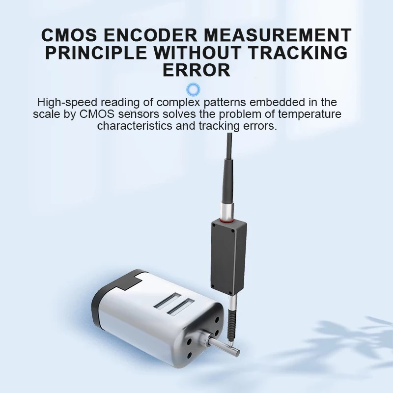 MOTE Grating Displacement Sensor RS485 Communication Output Accuracy Can Reach 0.002mm