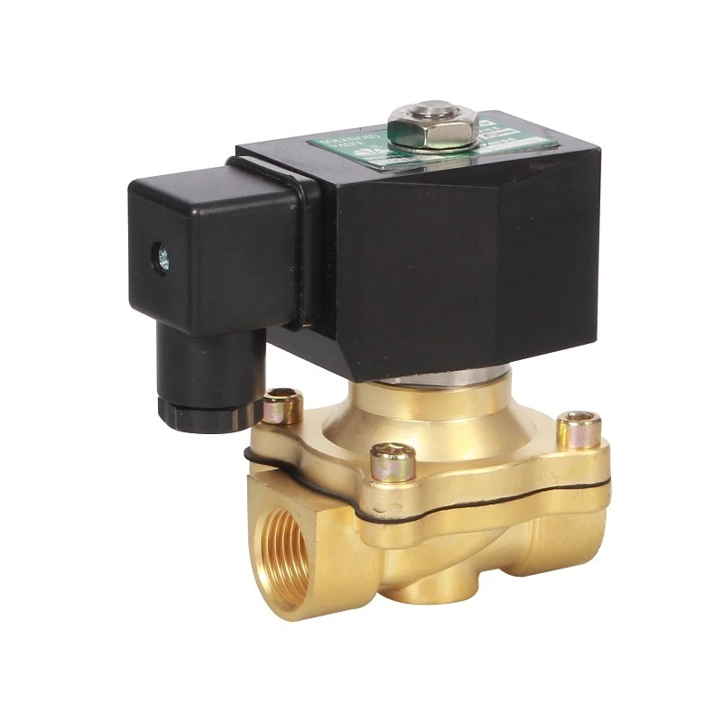 For 2W21 Straight-pull Diaphragm Two-position Two-pass Water Treatment Zero-pressure Start-up Plastic-sealed Coil Water