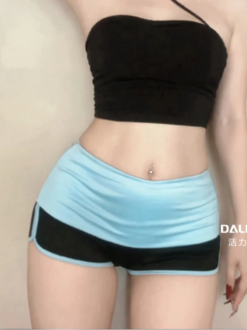 

Sports Casual Low Waist Ultra Short Mini Shorts New Summer Slim Sexy Spicy Girl Fashion Sexy Women 2024 New Shorts L2OI