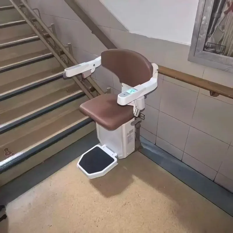 Lifting and climbing artifact, seat elevator for the elderly