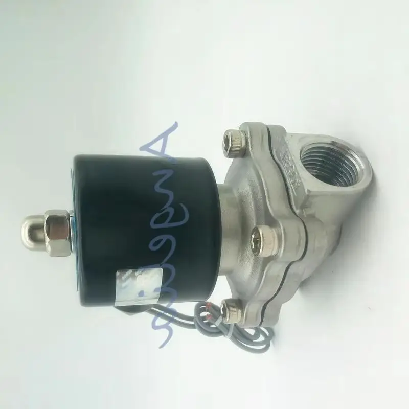 

1/2 "AC220V 110V 24V BSPP Нержавеющая сталь 304 нормально закрытый электрический электромагнитный клапан NC