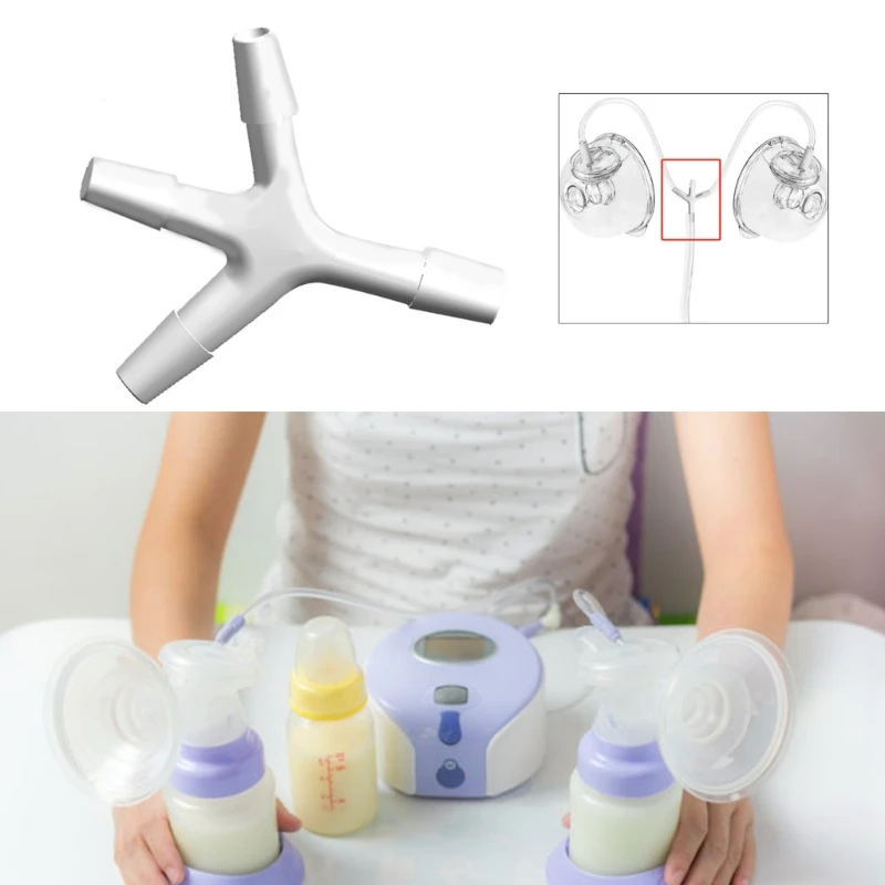 Universal Breast Tube Adapter Secure Connection Coupler for Most Pumps
