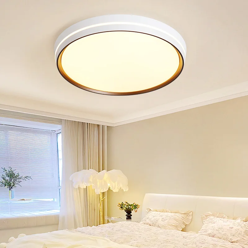 

Simple Modern Recessed Led Ceiling Lights Round Bedroom Lamp Creative Living Room Lamp Minimalist Dining Room Study Room Lamps