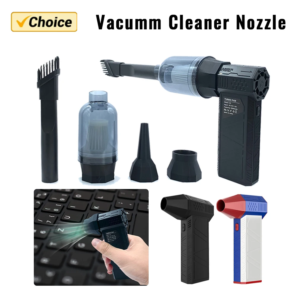 Vacumm Cleaner Nozzle Portable Vacuum Cleaning Accessory Detachable  Blower Adapter for X3 Handheld Turbo Fan