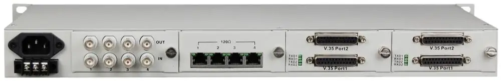 Multi-service PDH Multiplexer 16E1 4FE 32FXOFXS 2Data 8V.35 over Fiber Optical PDH Mux