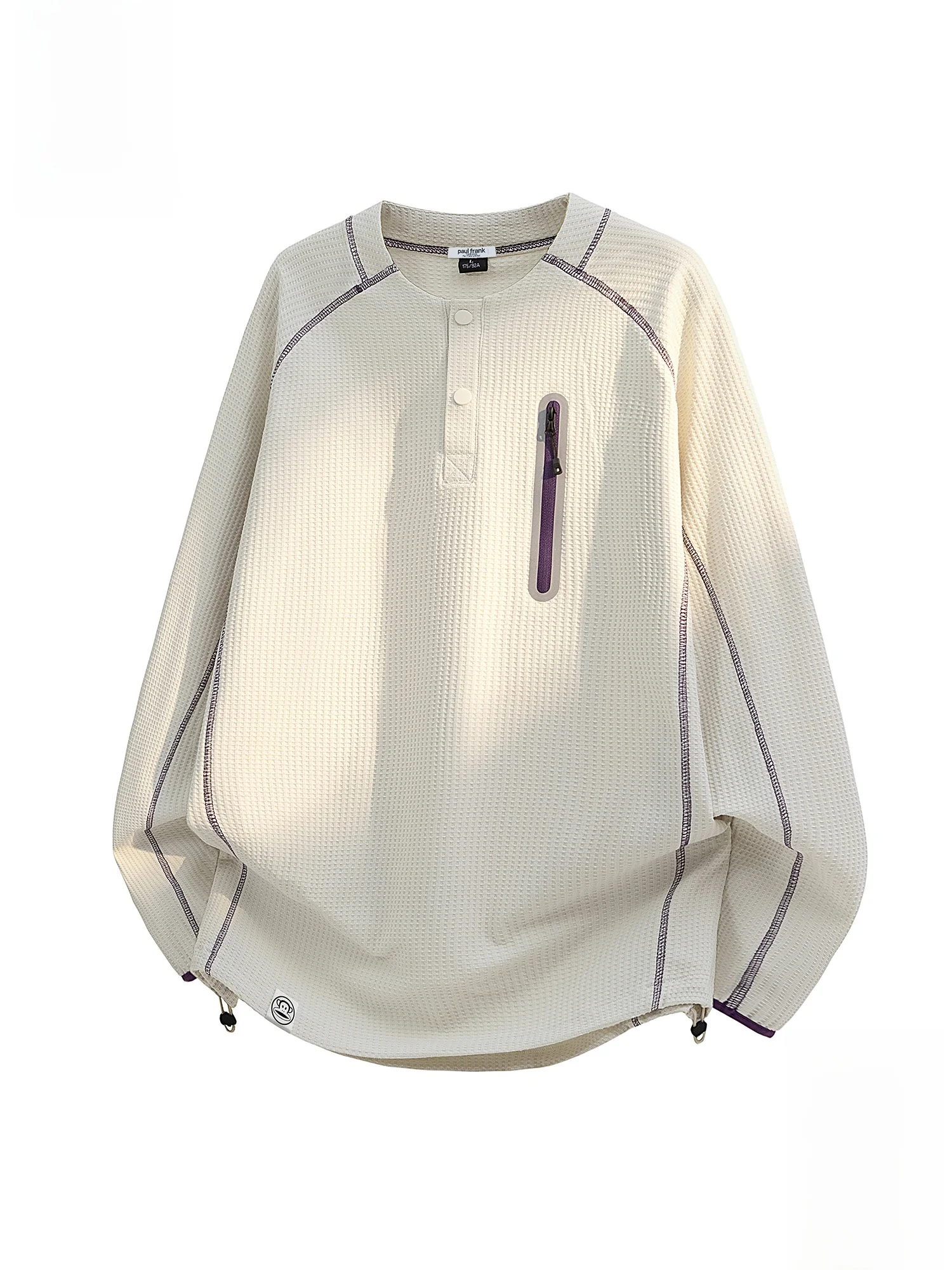 

PaulFrank Leisure Long Sve Crew Ne Sweatirt Men's Spring Design Loose Base irt Casual Comfortable Polyester Fiber