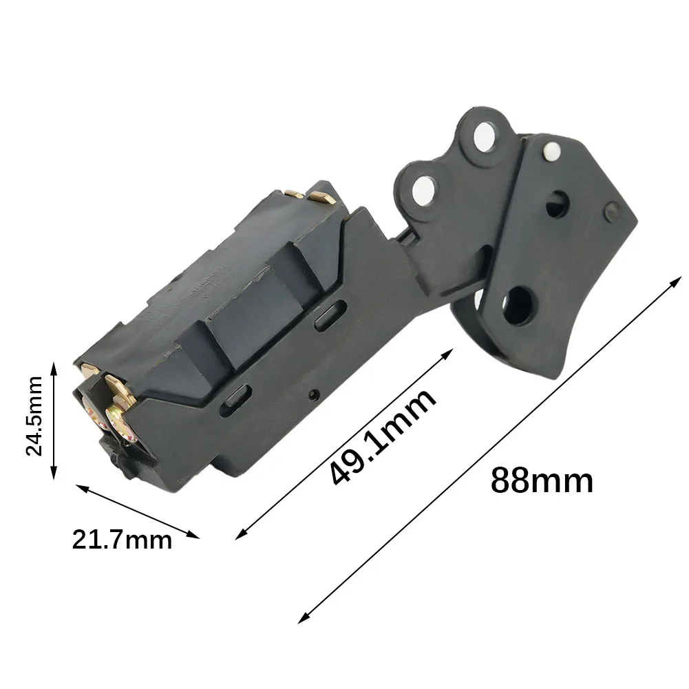 1pc Trigger Switch Non-Lock Button Switch Speed Control Electric Tool For 255 Cut Off Machine Metal Power Tool Accessories