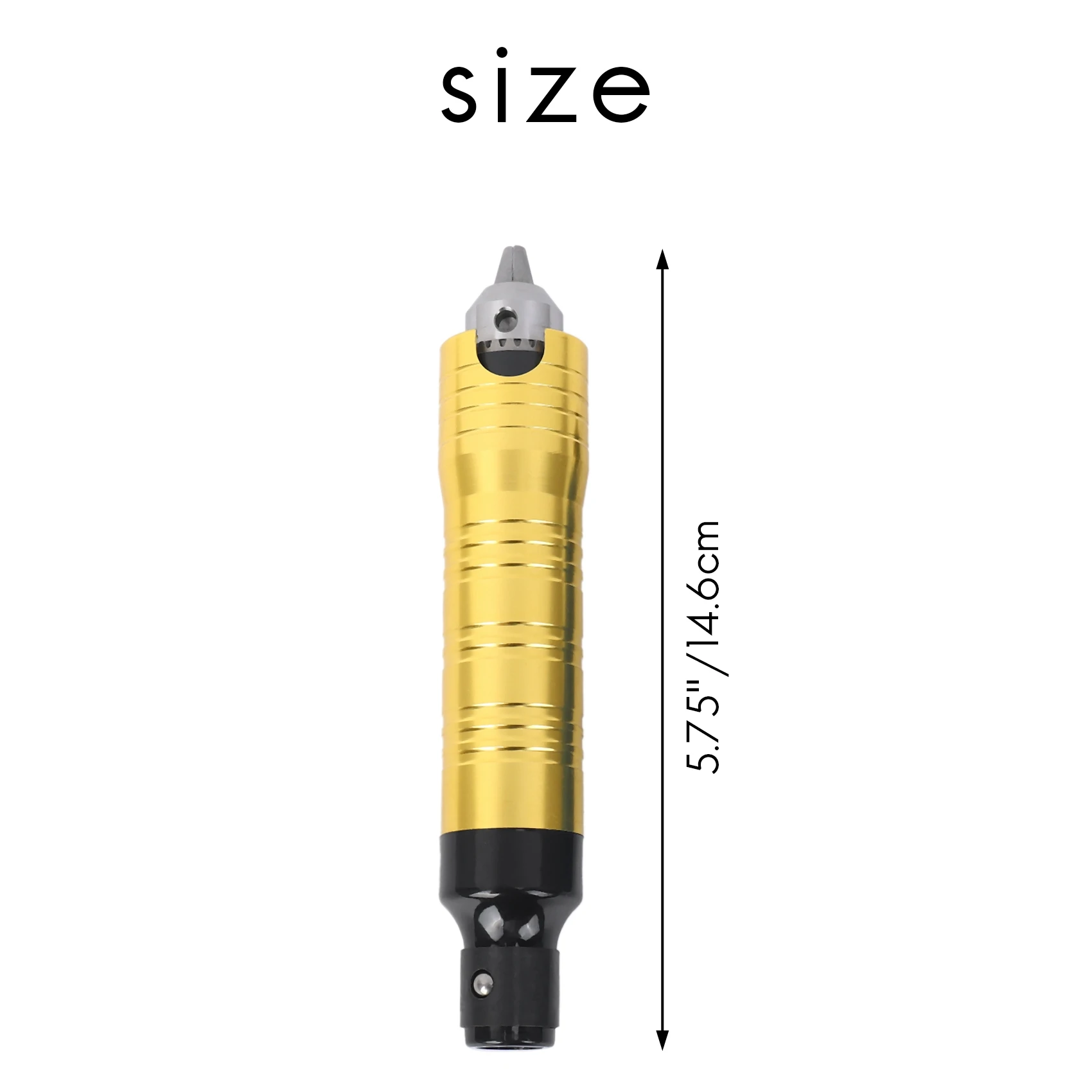 Flexible Shaft 6.5Mm Flex Shaft Handpiece Power Tool Electric Drill Handle Chuck Separate Mini Grinder Accessories