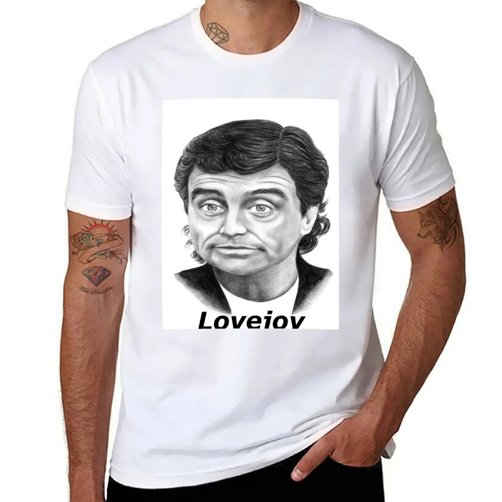 

Ian McShane plays Lovejoy T-Shirt man t shirts for men man tshirt T-Shirt