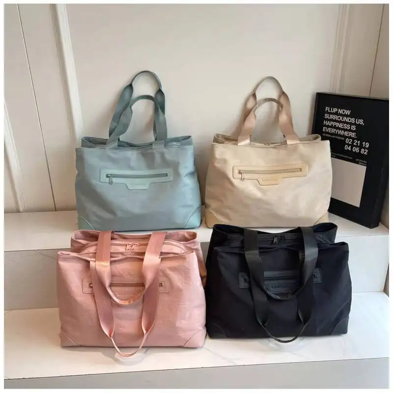 

Premier New Fashion Minimalist Large Capacity Tote Bag Stylish Casual Shoulder Tote Bag Lightweight Waterproof Travel Gym Bag