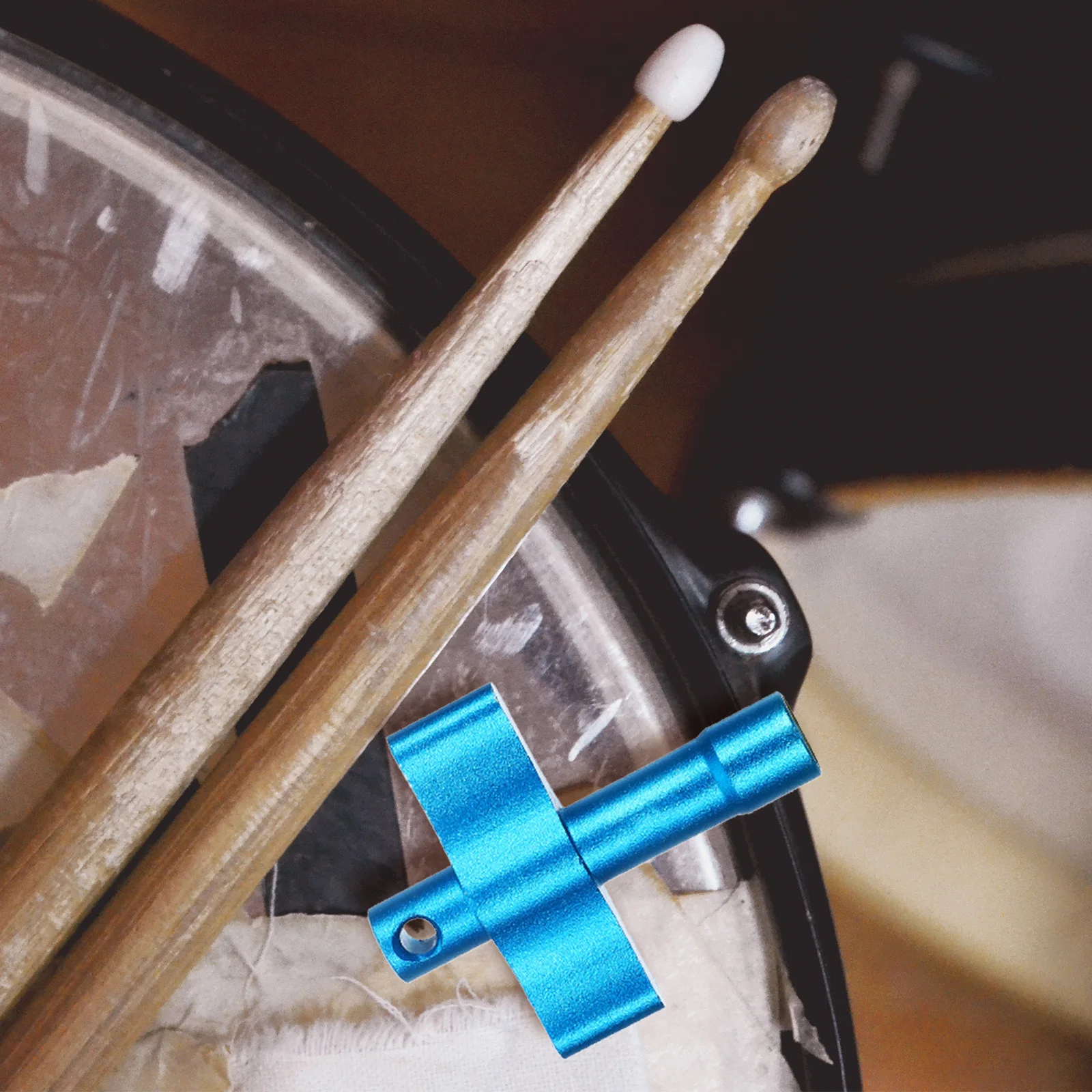 

Drum Set Metal Key Snare Drum Tool Essential Tuning Accessory for Drummers Drums Tuning Keys Instrument Parts