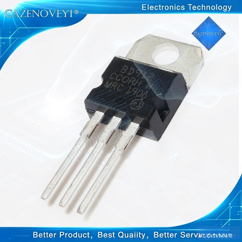 (5-10-20-30-100PCS) 912 TO-220 BD912 Ready Stock Fast Shipping Wholesale Low MOQ Mixed Order