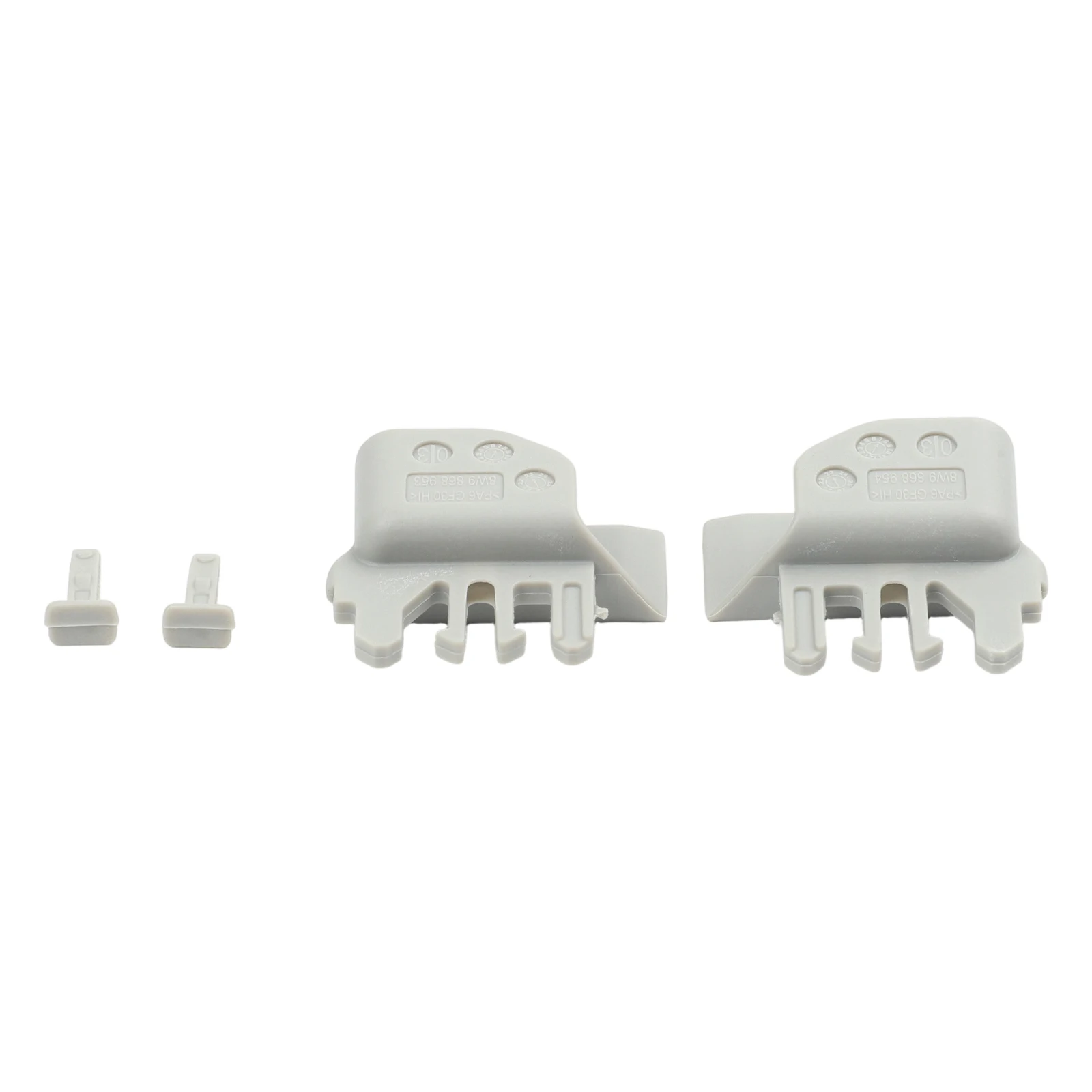 Grey Plastic Clip Replacement Clip Roller Blind Clip Car Accessories 2 Pieces Included OE Part Number 8W9868953 For Q7