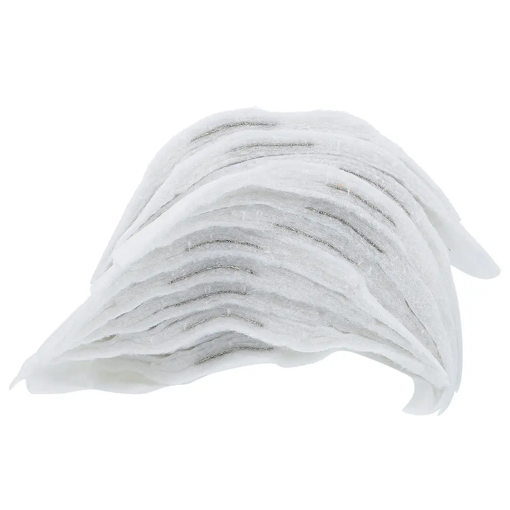 

50 шт. хлопковых подплечников: многоразовые, моющиеся, для придания объема и формы, комфортные, дышащие, для повседневной носки, для футболок и костюмов