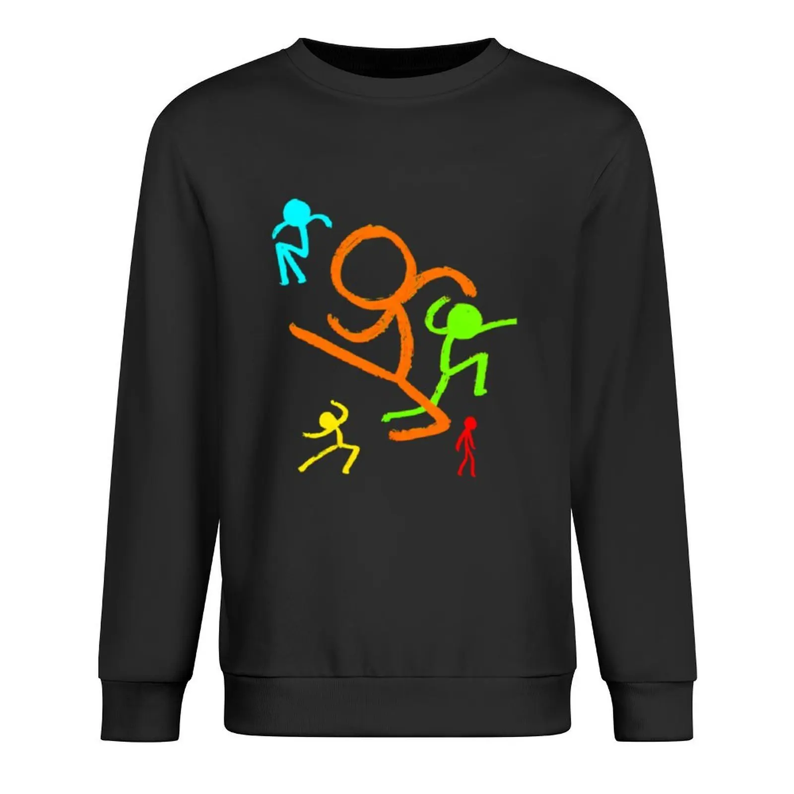

Alan Becker Five Stick Figures Pullover autumn men's coat tracksuits men wear oversize sweatshirts