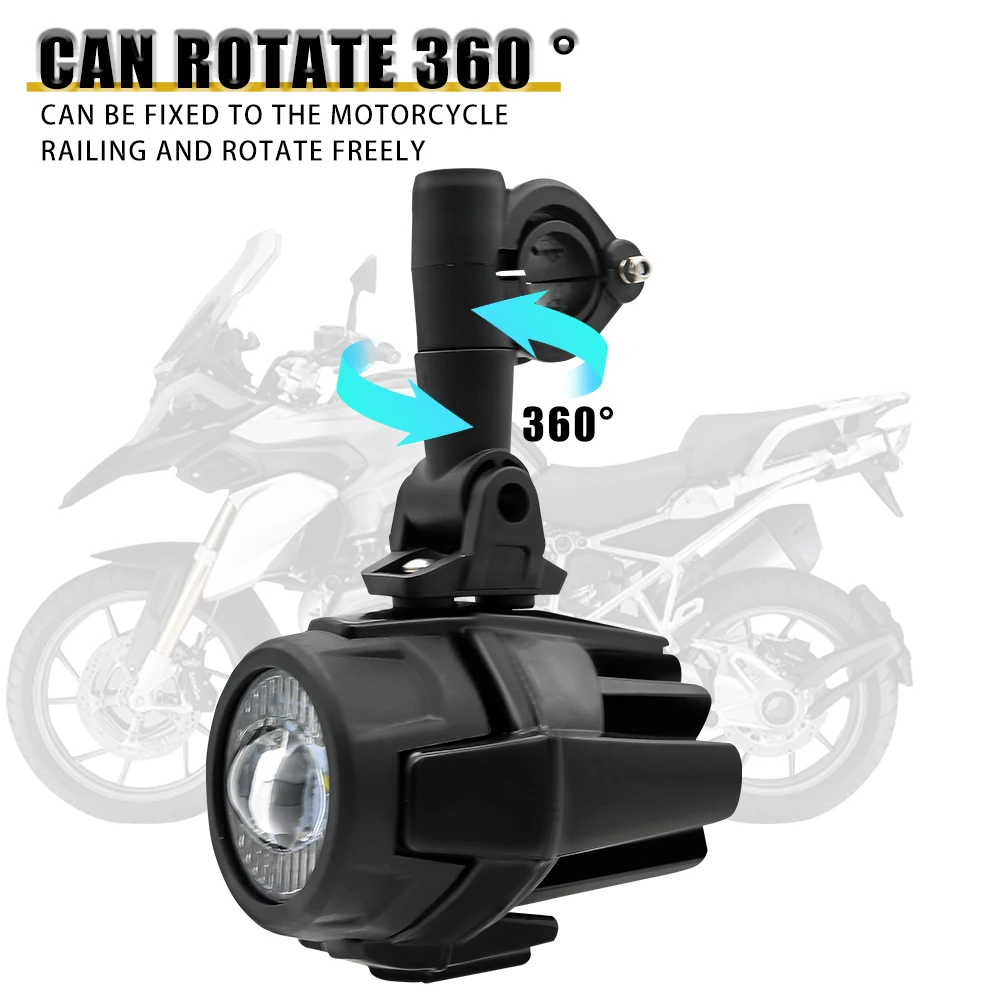 Motorcycle Front Fog Light Led Spot Driving Lamps For BMW R1200GS LC/ADV F800GS F700GS F650 K1600 LED Auxiliary Light 40W