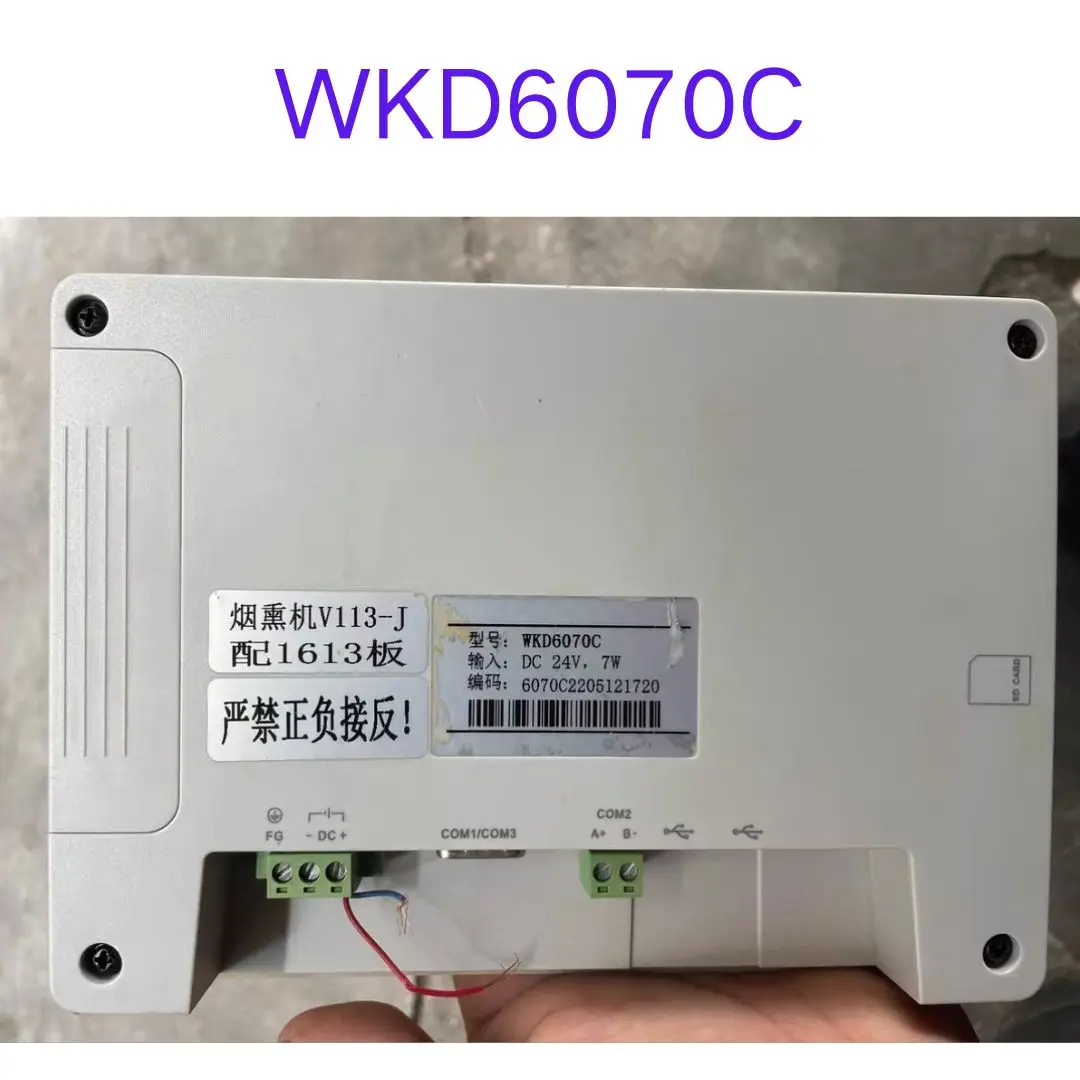 second-hand WKD6070C touch screen Test OK Fast Shipping