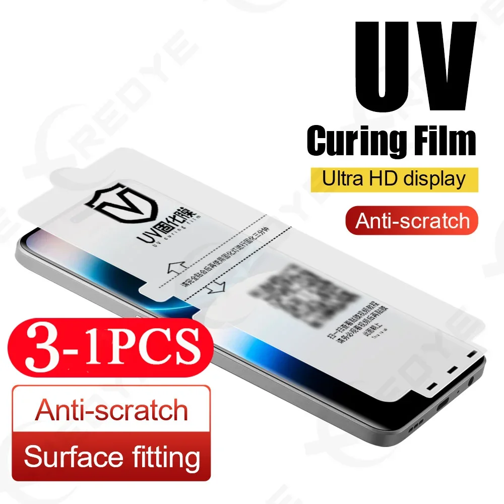 3/2/1 Pcs Screen Protector Protector film for Honor Magic 7 6 5 UV light curing film 4 Pro 300 200 Not Glass 100 90 80 70 60 Pro