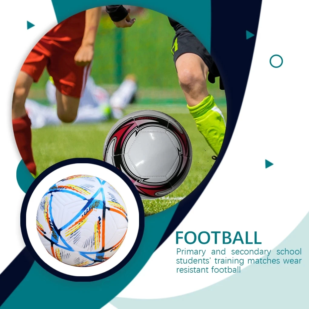 كرات كرة القدم الحجم الرسمي 5 مادة البولي يوريثان تدريب مباراة سلسة فريق هدف كرة القدم في الهواء الطلق التدريب الوظيفي المهني #2