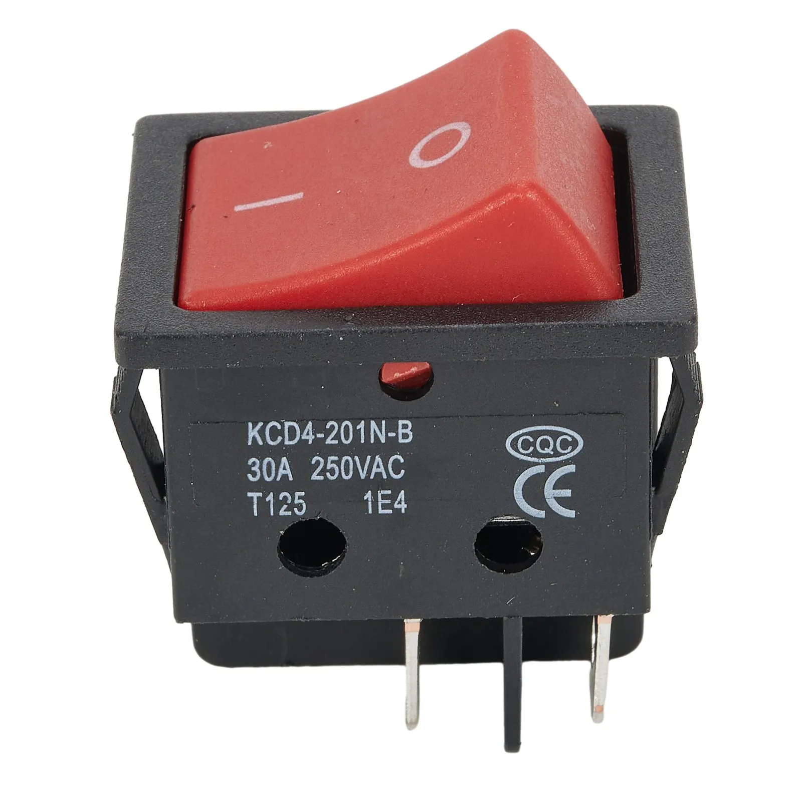 30A 250VAC Mini Rocker Switch Push Button Switch Replacement For Welding Machine Power Switch Electric Heater Switch 4Pin