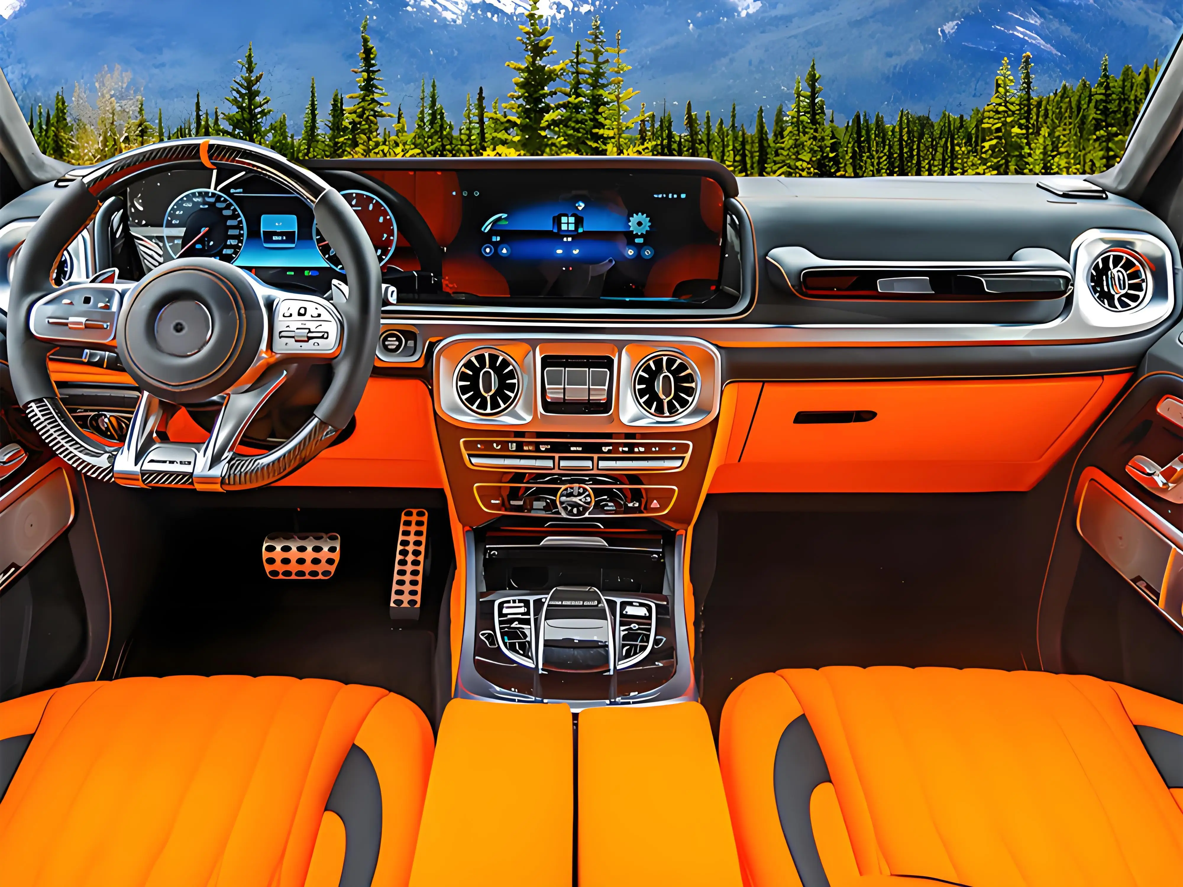 2002-2018 نمط جديد G فئة التحويل الداخلي ترقية أطقم W463 PP المواد كليب على الوفير #5