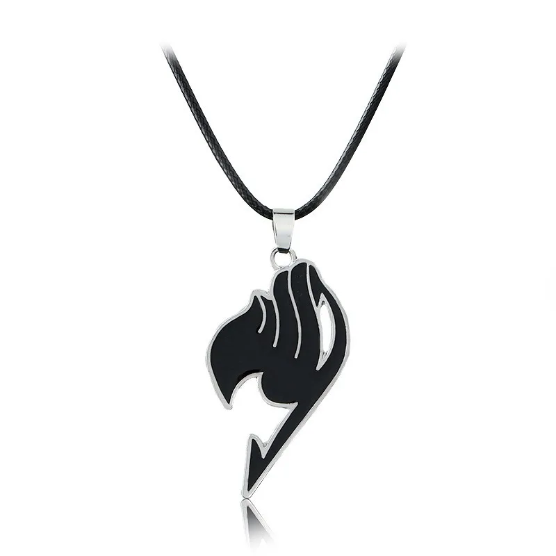Anime Fairy Tail Metal Alloy Necklace Pendant Manga Collections Cool Costume Accessories
